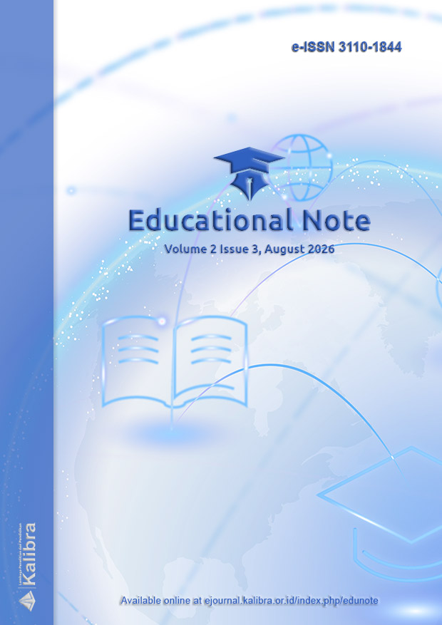 					View Vol. 2 No. 3 (2026): Educational Note, August 2026
				