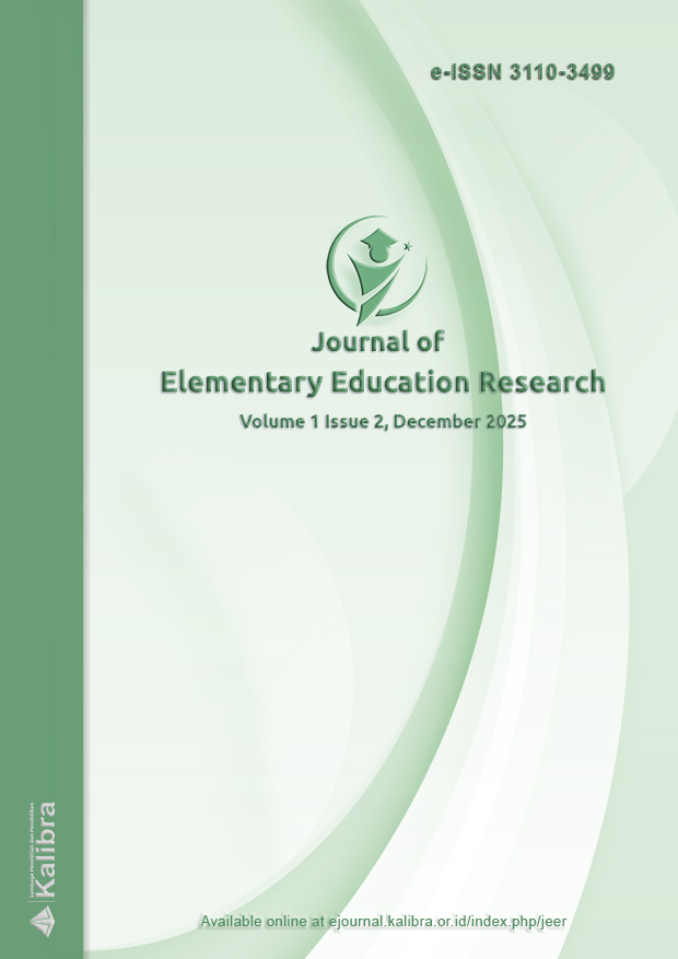 					View Vol. 1 No. 2: Journal of Elementary Education Research, December 2025
				