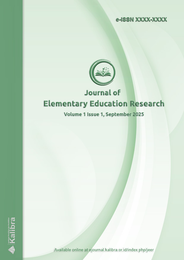 					View Vol. 1 No. 1 (2025): Journal of Elementary Education Research, September 2025
				