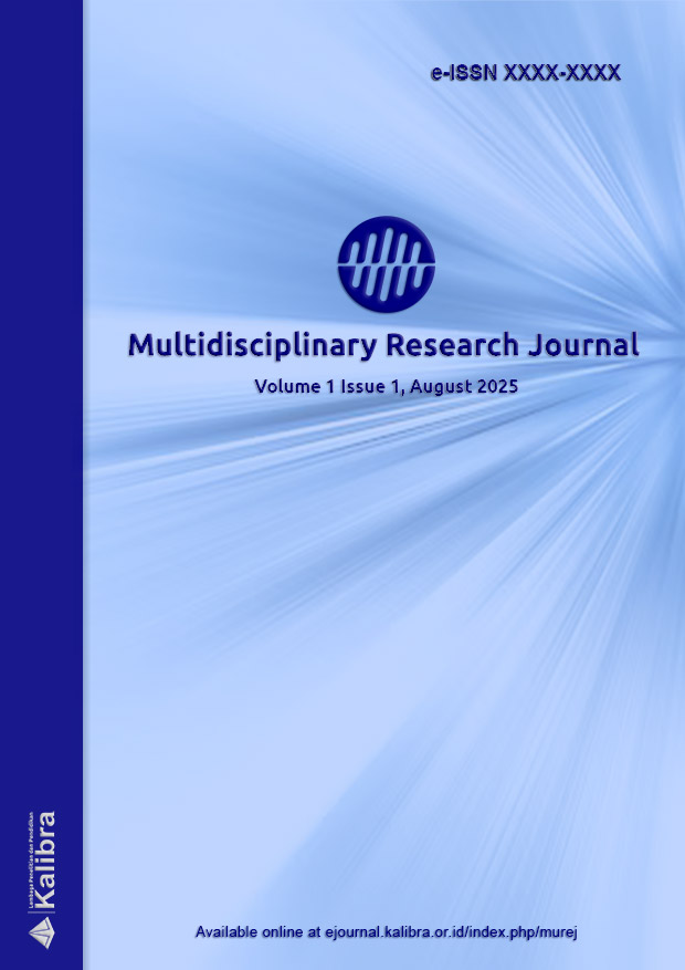 					View Vol. 1 No. 1 (2025): Multidisciplinary Research Journal, August 2025
				