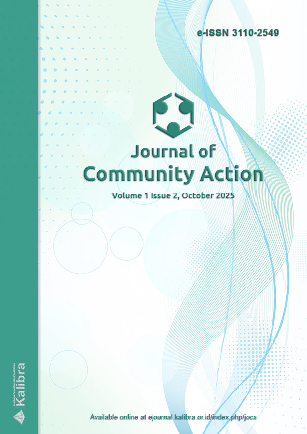 					View Vol. 1 No. 2: Journal of Community Action, October 2025
				