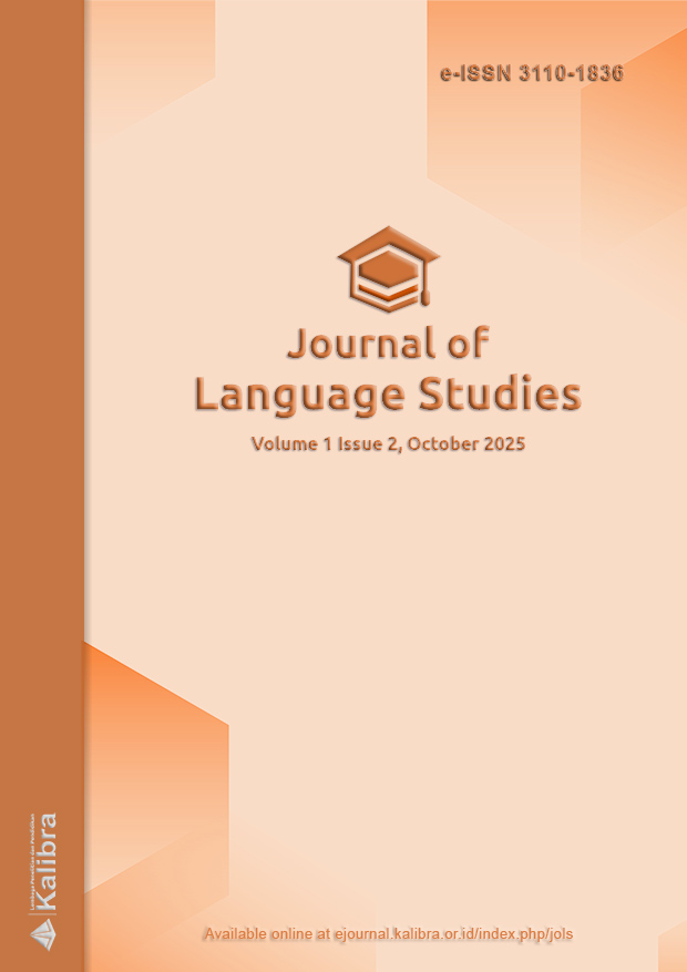 					View Vol. 1 No. 2: Journal of Language Studies, October 2025
				