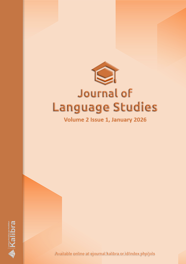 					View Vol. 2 No. 1 (2026): Journal of Language Studies, January 2026
				