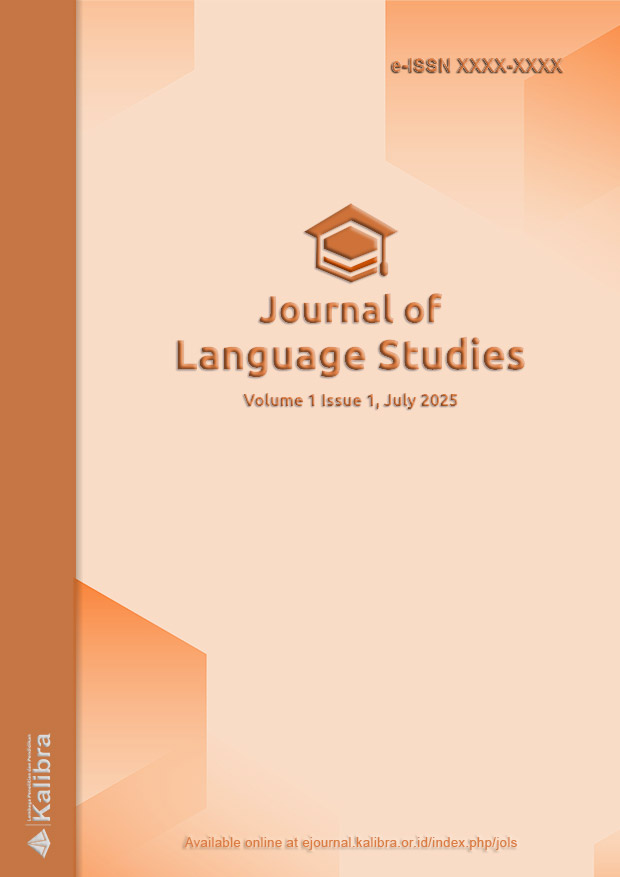 					View Vol. 1 No. 1 (2025): Journal of Language Studies, July 2025
				
